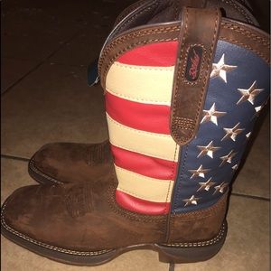 Brand New Durango American Flag Boots
